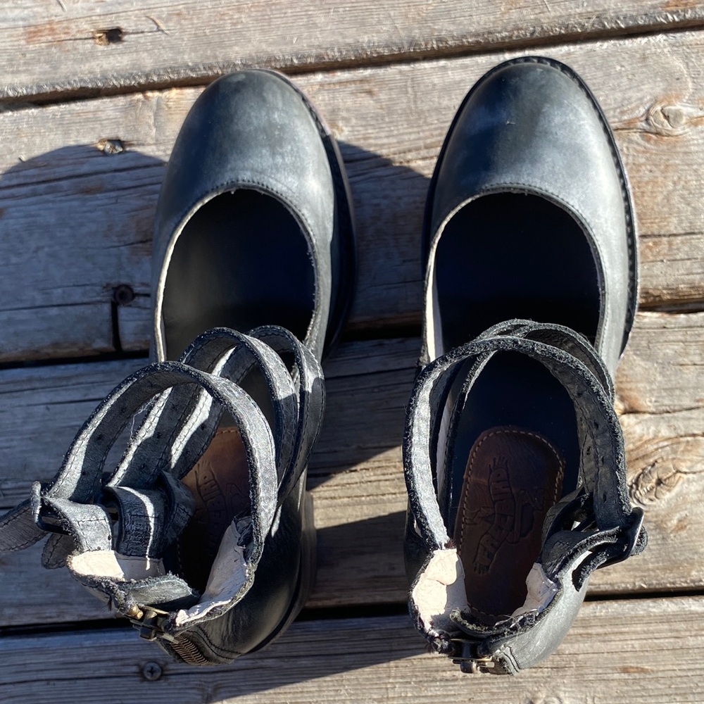 Freebird Black Leather Dress Shoes RANDI